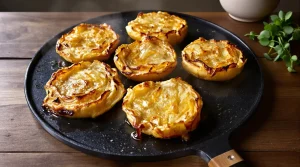 Croustillant doré et parfum d’enfance : ma recette express de galettes de pommes de terre au four pour régaler toute la famille sans huile