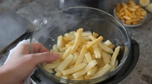 Depuis que j'utilise l'eau chaude, mes frites Airfryer sont parfaites : voici l'astuce