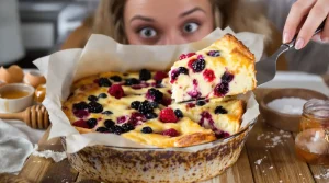 Entre le flan et le clafoutis, ce gâteau ne contient ni beurre ni sucre raffiné, voici pourquoi