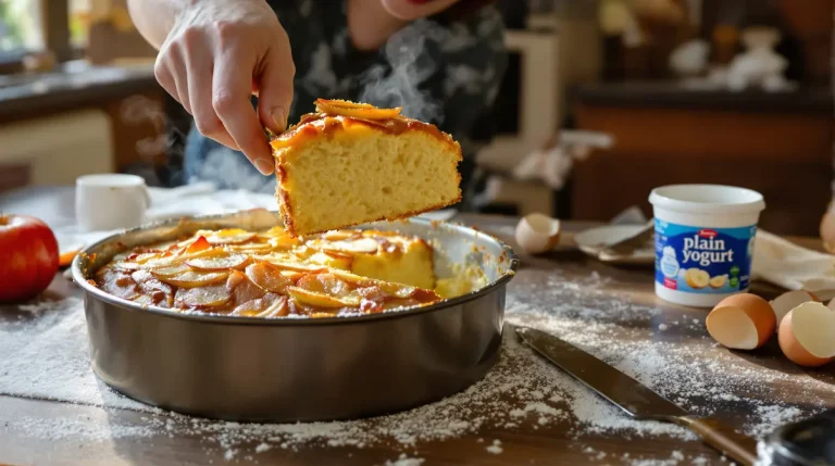 Gâteau pommes-yaourt moelleux : ma recette familiale prête en moins d’une heure