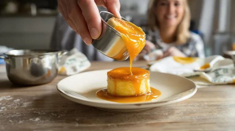 Accueil Retournez en enfance avec ces petits cakes à la semoule caramélisés, faciles à faire à la maison