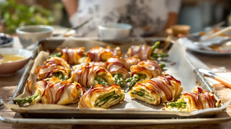 Je prépare toujours ces feuilletés aux asperges à l’avance pour Pâques et profiter de mes invités Je prépare toujours ces feuilletés aux asperges à l’avance pour Pâques et profiter de mes invités