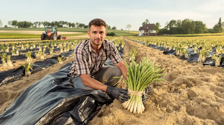 Landes : à 28 ans, cet ingénieur en cybersécurité se lance dans la production d’asperges