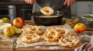 Mardi Gras : la recette ultra facile de ma belle-mère pâtissière pour des beignets aux pommes ultra aériens et savoureux