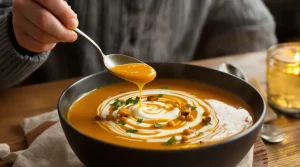 Velouté pois chiches-carottes au cumin : mon dîner complet et healthy pour les soirs de flemme