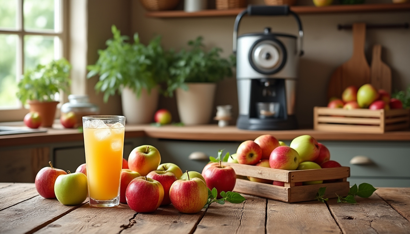 découvrez comment préparer un jus de pomme maison naturellement délicieux avec des ingrédients simples et frais, pour une boisson saine et savoureuse à partager.