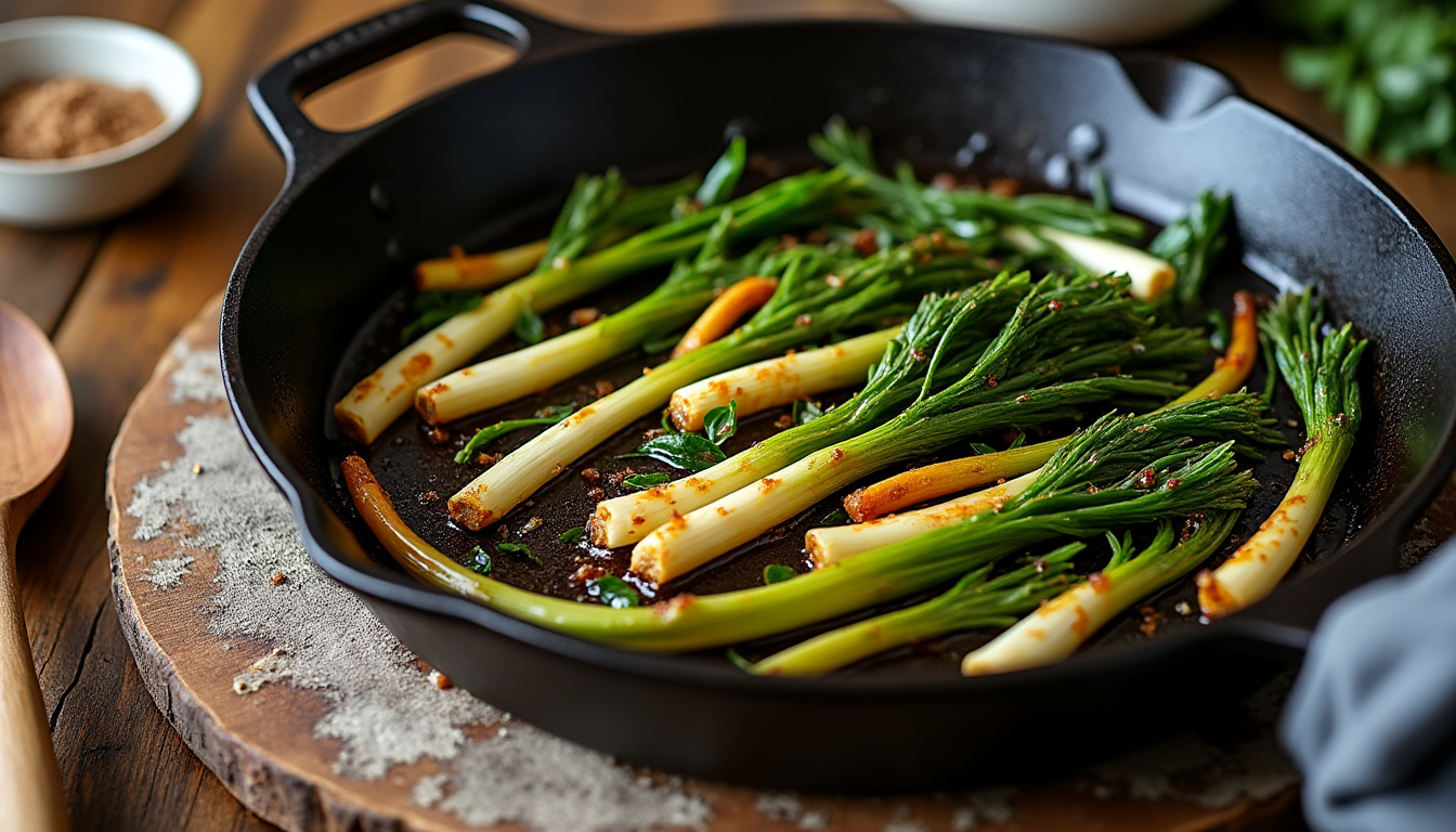 découvrez comment réussir facilement la cuisson du vert de poireau à la poêle grâce à nos conseils simples et rapides pour un plat savoureux et léger.
