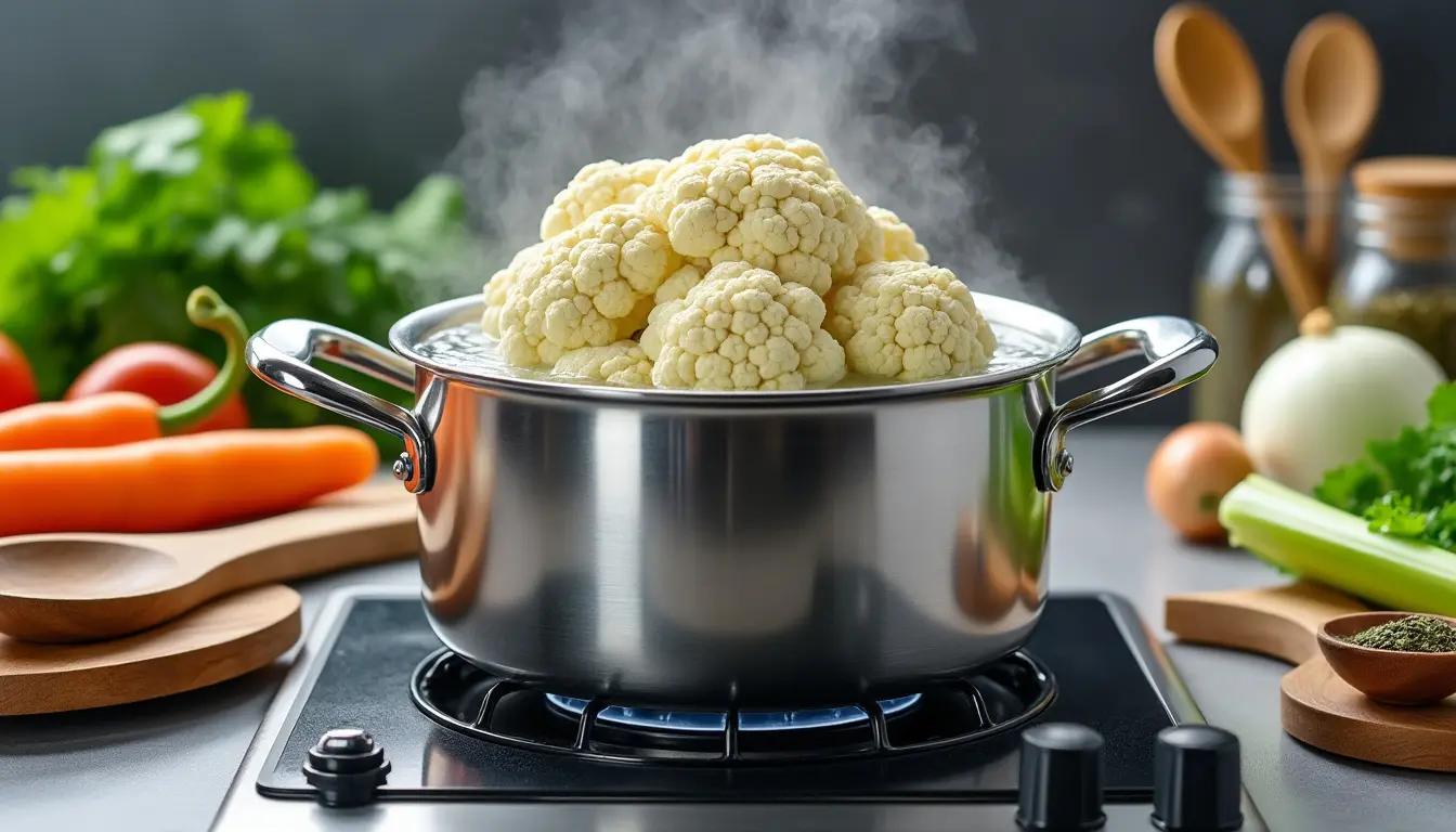 Quel est le temps de cuisson idéal pour le chou fleur