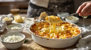 par quoi remplacer la béchamel dans un gratin