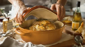 peut on faire un poulet au vin jaune la veille