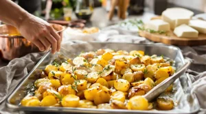 pomme de terre grenailles au four