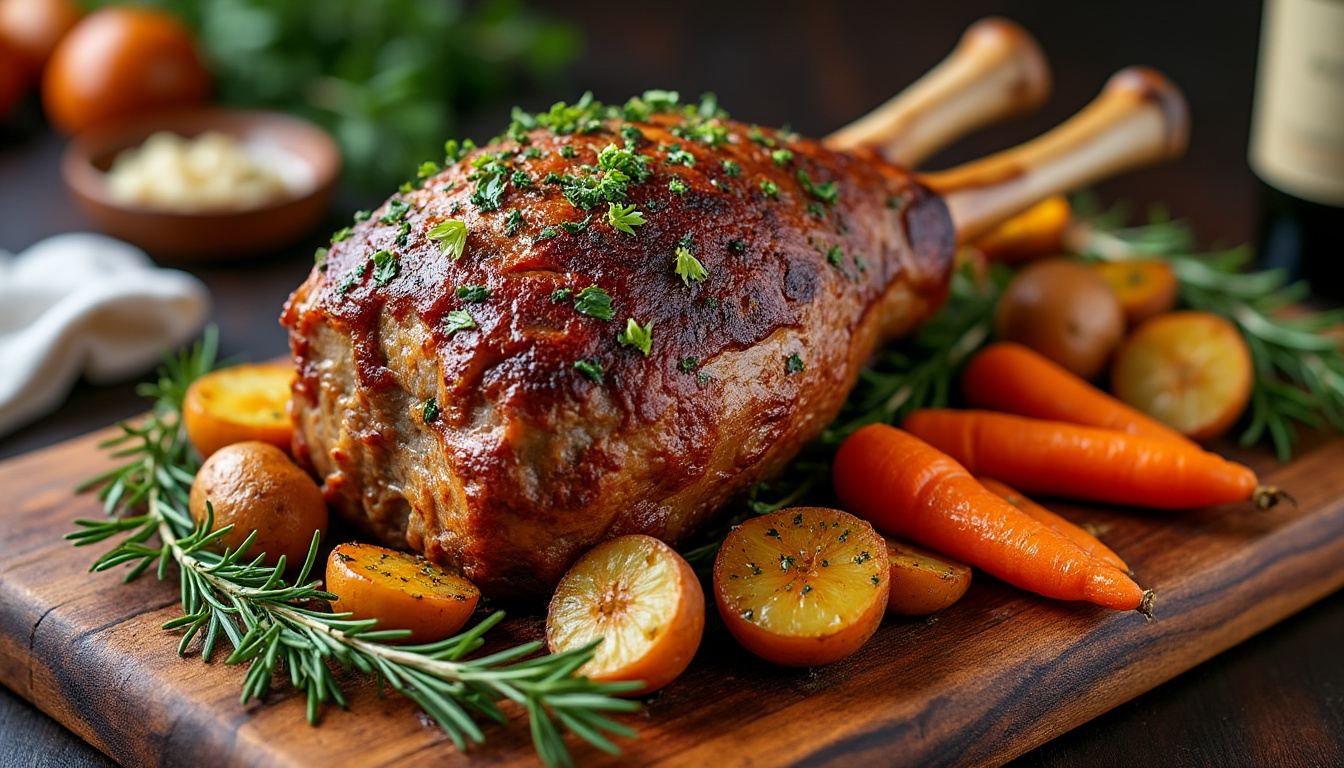 Comment réussir un gigot d'agneau au four tendre et savoureux découvrez nos astuces pour réussir un gigot d'agneau au four tendre et savoureux, grâce à une cuisson parfaite et des conseils simples.