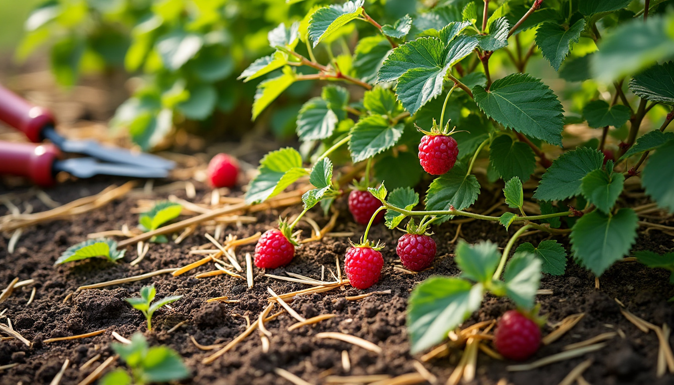 Que mettre au pied des framboisiers pour un meilleur rendement découvrez les meilleures astuces pour améliorer le rendement de vos framboisiers en choisissant le bon paillage et les soins adaptés au pied des plants.