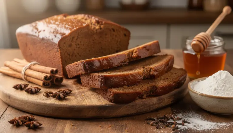 Recette facile pour un pain d&rsquo;épices moelleux et savoureux