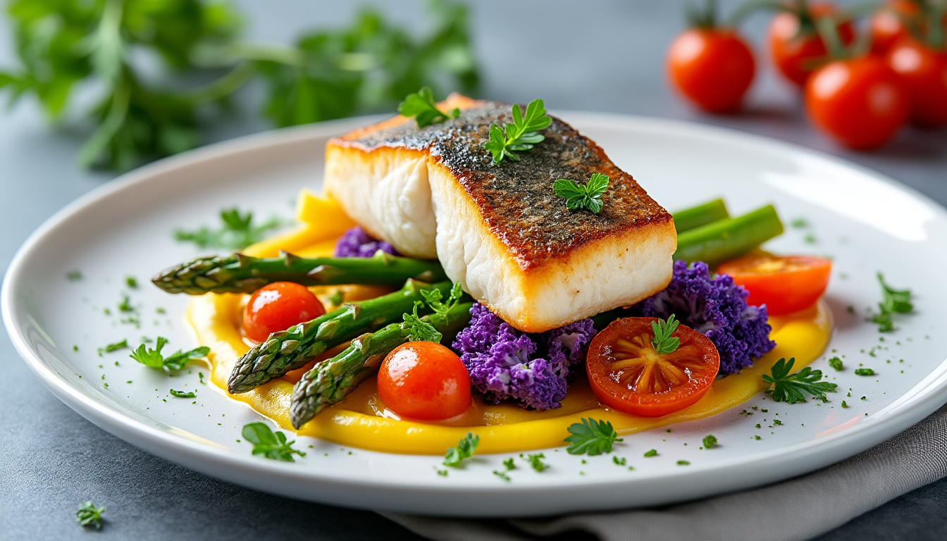 Recette gastronomique de poisson facile à préparer et savoureuse découvrez une recette gastronomique de poisson à la fois facile à préparer et délicieusement savoureuse, idéale pour impressionner vos invités en toute simplicité.
