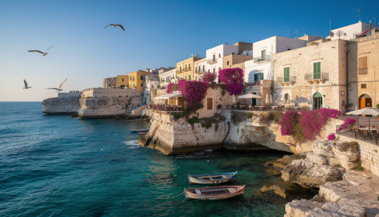 Découvrir polignano : guide complet pour visiter ce joyau italien découvrez polignano à mare avec notre guide complet : conseils de visite, lieux incontournables, gastronomie locale et astuces pour profiter pleinement de ce joyau italien.