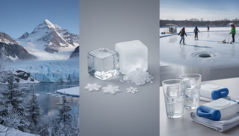 Tout savoir sur la glace : formation, types et usages